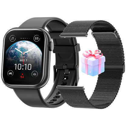Smart Watch for Women Man (Answer/Make Call), 1.85 Inch Fitness Tracker with Pedometer & Multiple Sports Modes, Fitness Watch for Android Iphone, Back to School Gifts, Health Smart Watch, Sports Tracking Smartwatch