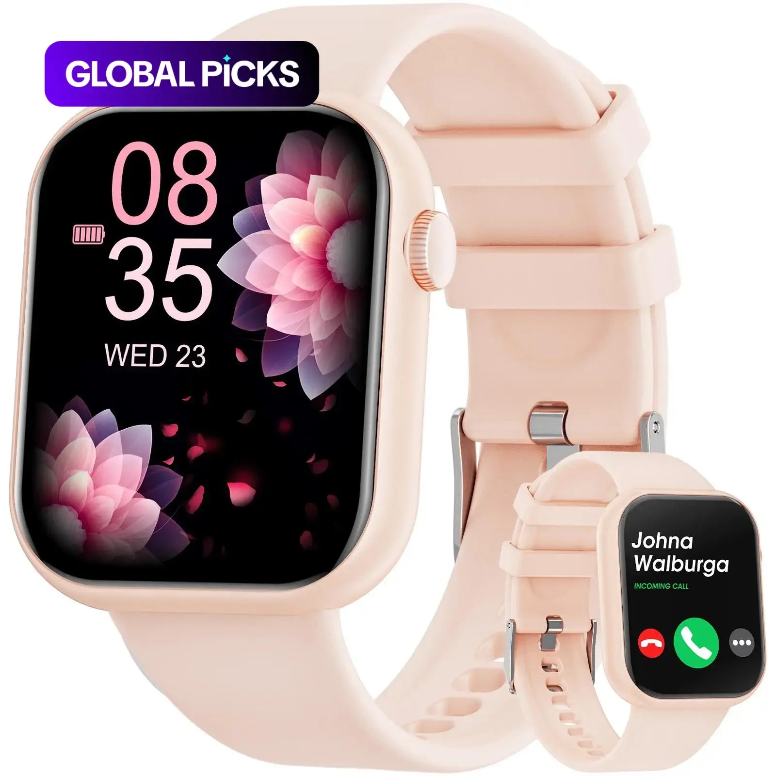Smart Watch for Women Man (Answer/Make Call), 1.85 Inch Fitness Tracker with Pedometer & Multiple Sports Modes, Fitness Watch for Android Iphone, Back to School Gifts, Health Smart Watch, Sports Tracking Smartwatch